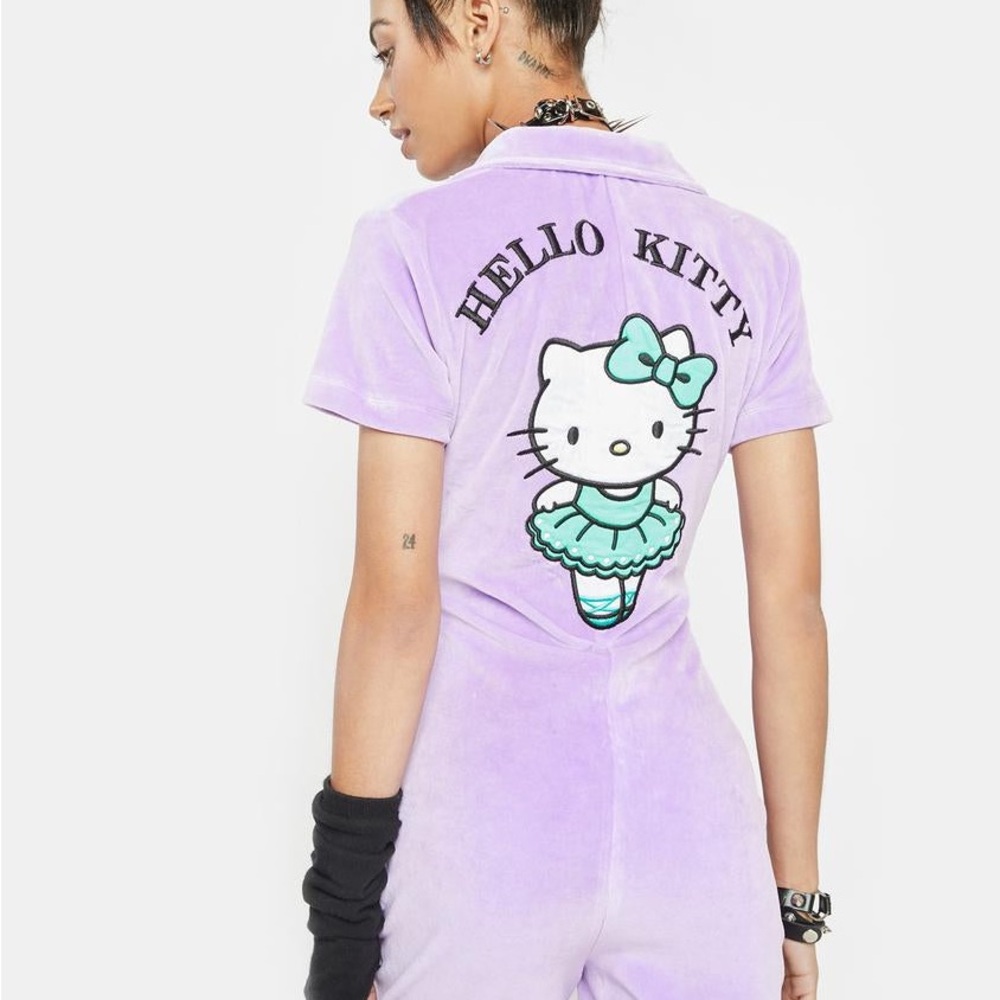 Sanrio Hello Kitty Purple Jumpsuit